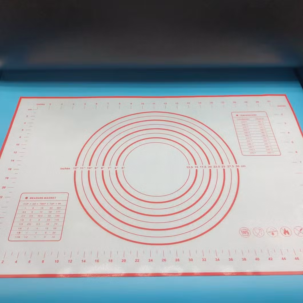 -40&ordm; C to 250&ordm; C Heat and Low Temperature Resistant Silicone Pastry Mat