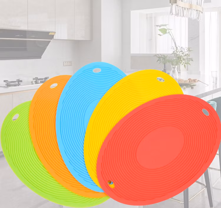 Custom Silicone Heat Resistant Placemats for Dinner Table
