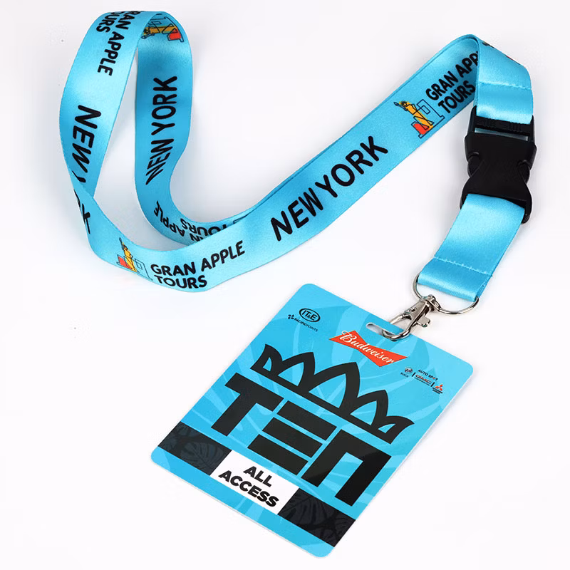 Custom Water Wine Glass Bottle Neck Cup Holder Lanyard Woven Nylon Printed Logo Lanyards