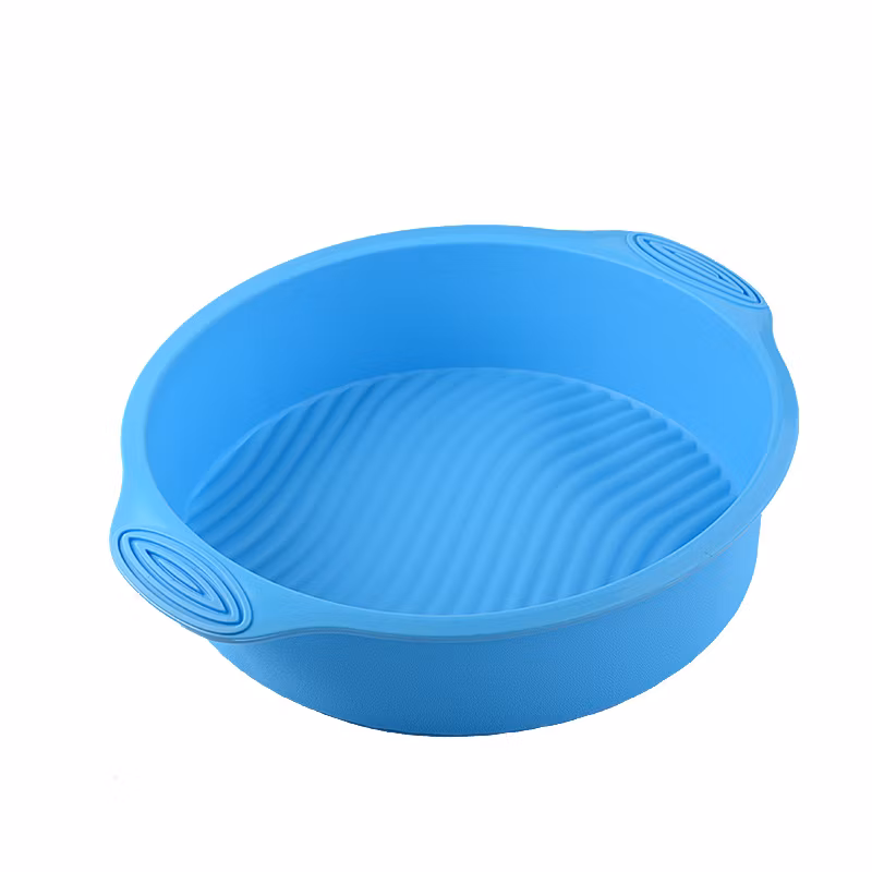 Food Grade High-Temperature Resistant Cake Baking Tray, Circular Silicone Cake Mold