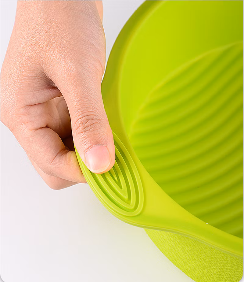 Food Grade High-Temperature Resistant Cake Baking Tray, Circular Silicone Cake Mold
