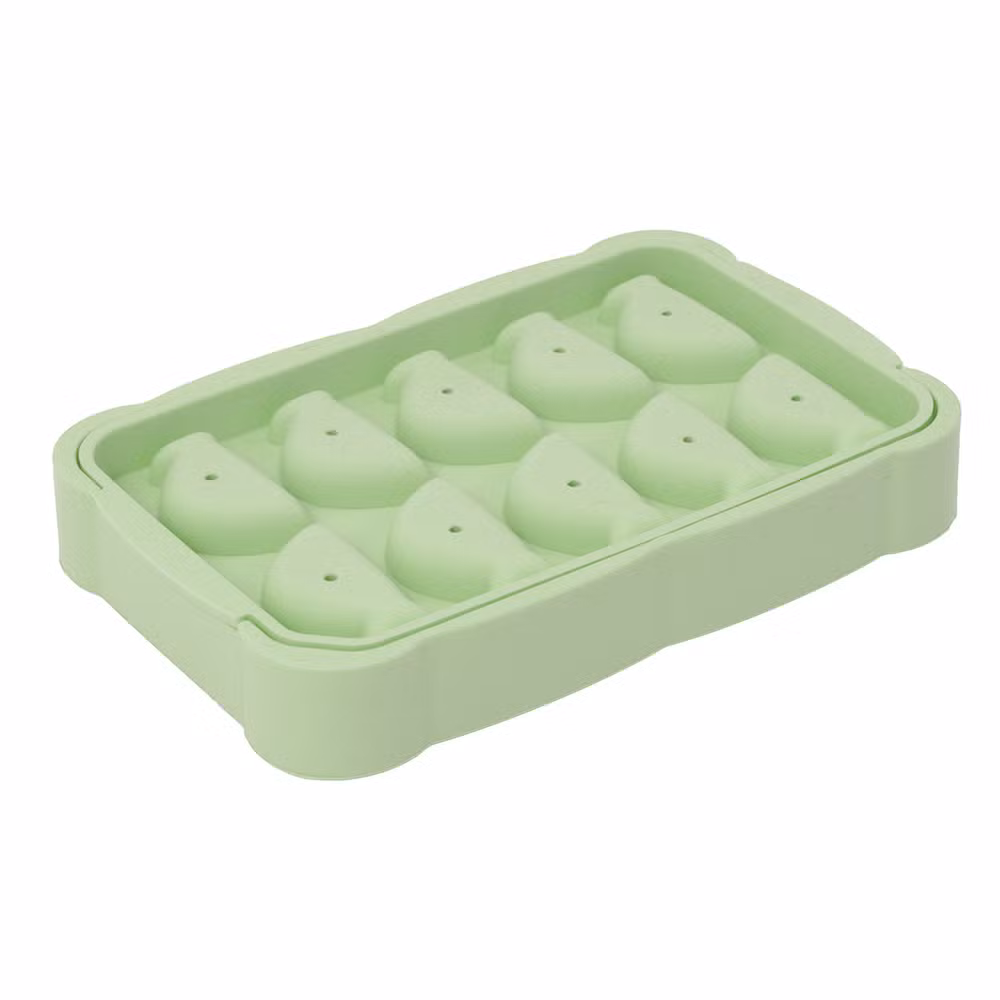 Li &amp; Zhao Cartoon Silicone Ice Cube Tray Molds for Freezing Refrigerators and Kitchens