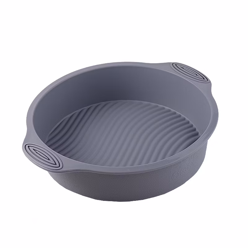 Food Grade High-Temperature Resistant Cake Baking Tray, Circular Silicone Cake Mold