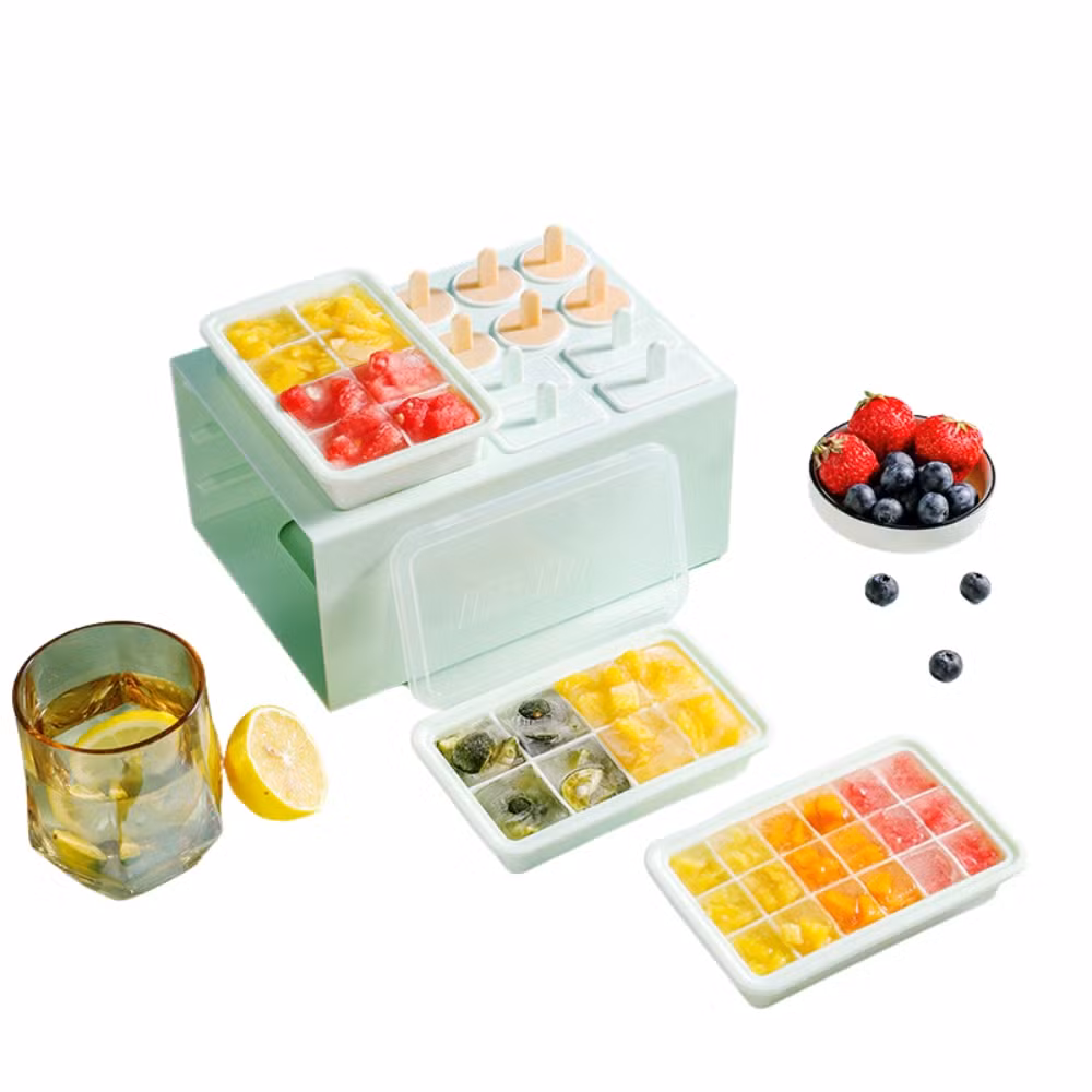 Ice Cube Tray with Popsicle Molds Bl27772