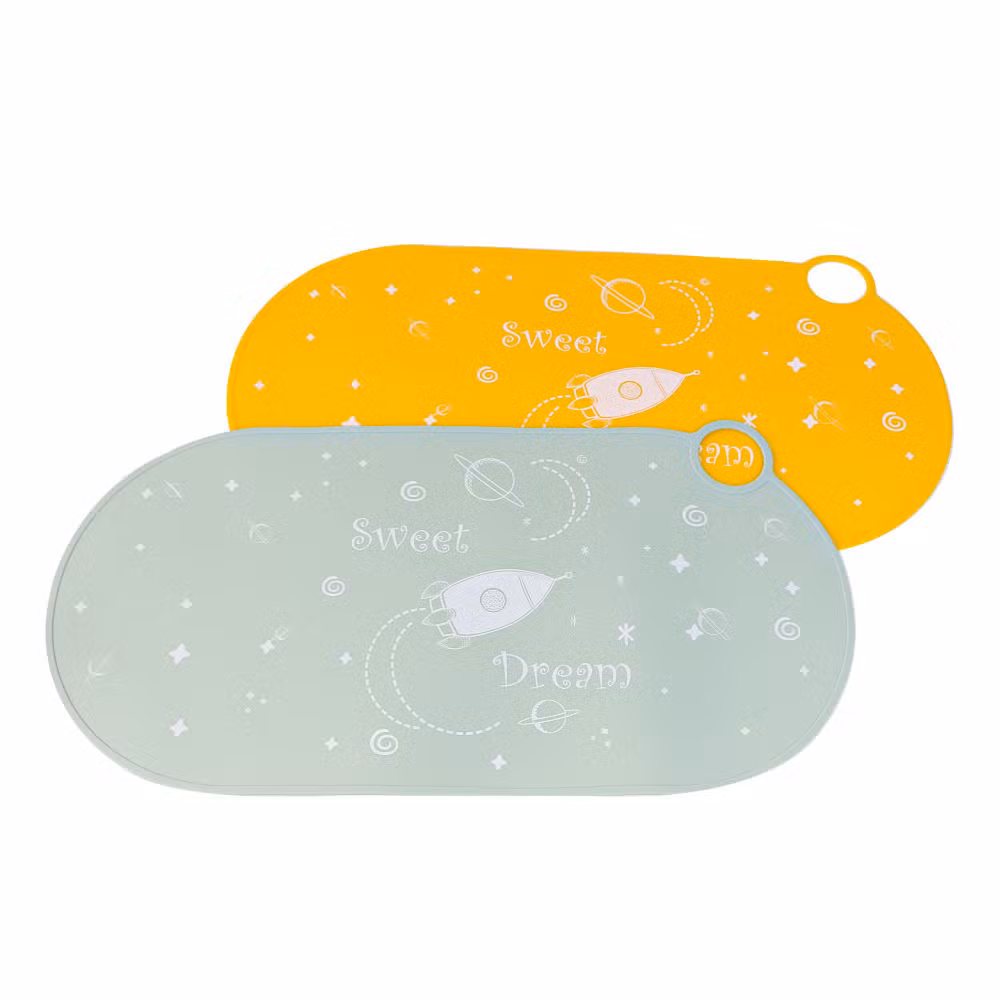 Silicone Baby Placemats Kids Dining Table Place Mats Placemat for Toddlers Kids