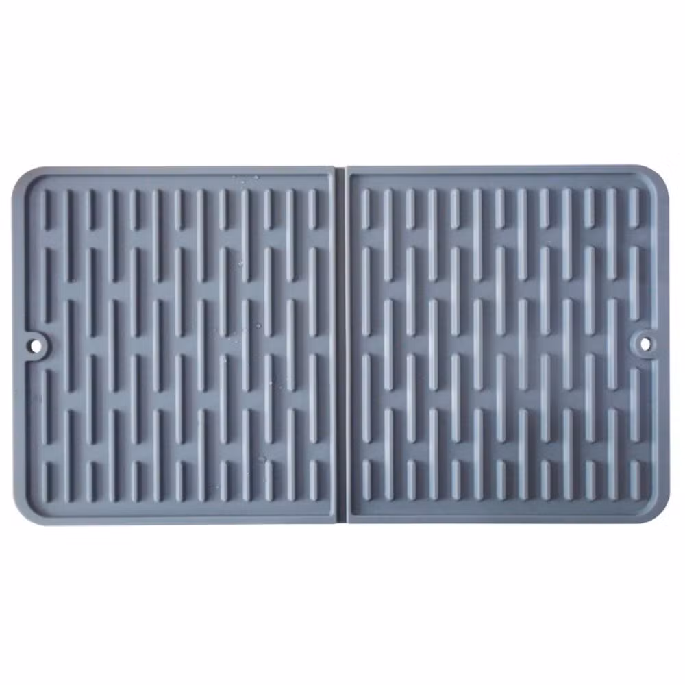 Heat Resistant Hot Pot Holder, Non-Slip Silicone Sink Mat for Kitchen Wbb28073