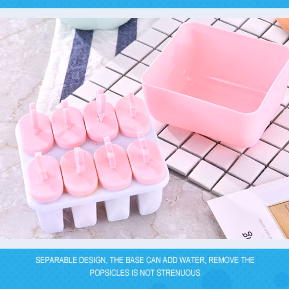 Mold Maker Reusable DIY Ice Pop Mold Tray Homemade Popsicle Mi24387