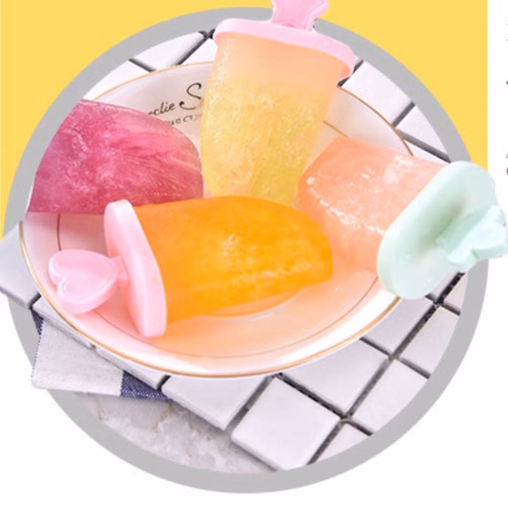 Mold Maker Reusable DIY Ice Pop Mold Tray Homemade Popsicle Mi24387
