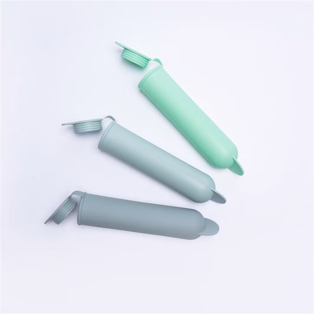 Wholesale Food Grade Easy Clean Release Popsicle Mold Silicone Ice Lolly Moulds