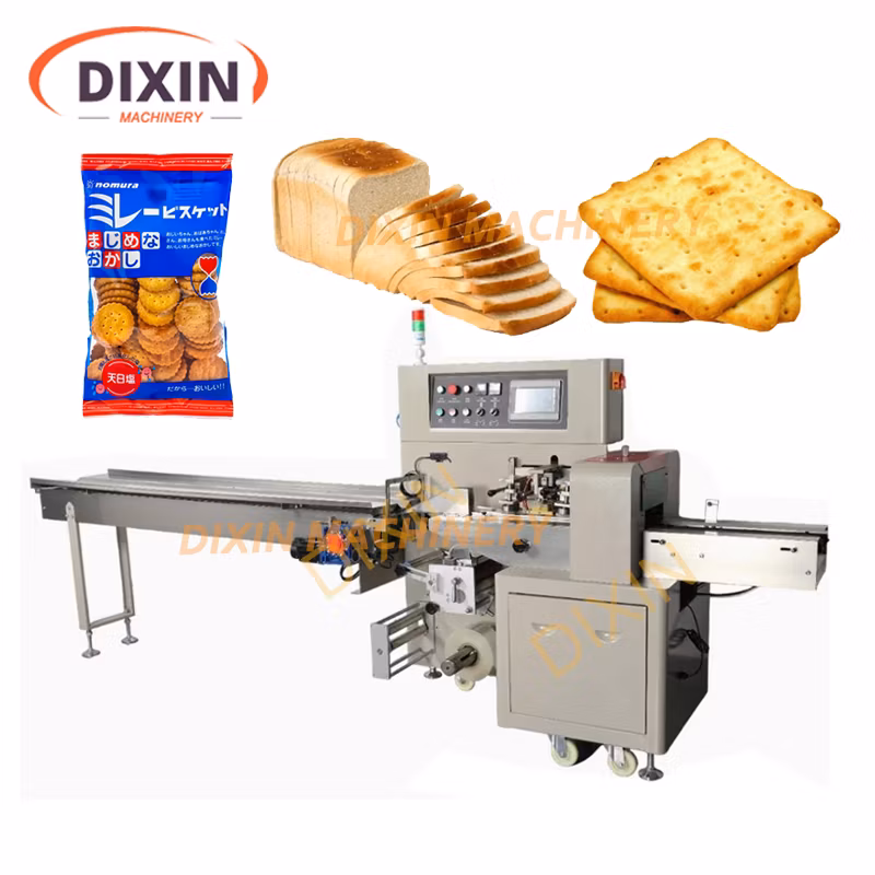 Automatic Flow Pack Packaging Machine for Ice Popsicle/ Ice Cube/Ice Cream Emballage Pillow Wrapping Machine