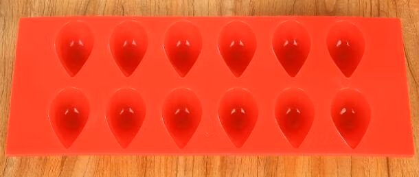 12 Cells Colorful Silicone Ice Cube Trays