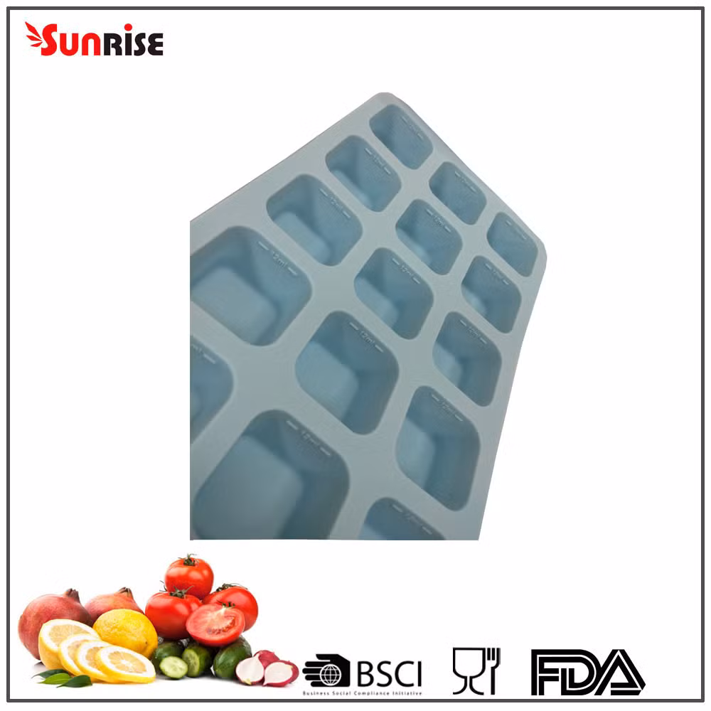 Reusable Cocktail Whiskey Cold Drinks Mold Kitchenware Utensil Silicone Ice Cube Tray