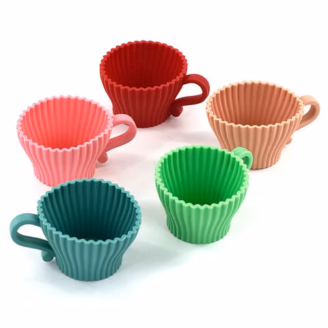 Cup Design Silicone Mold for Making Candy Ice Tray Cube Mold Chocolate Mold Kitchen Tools