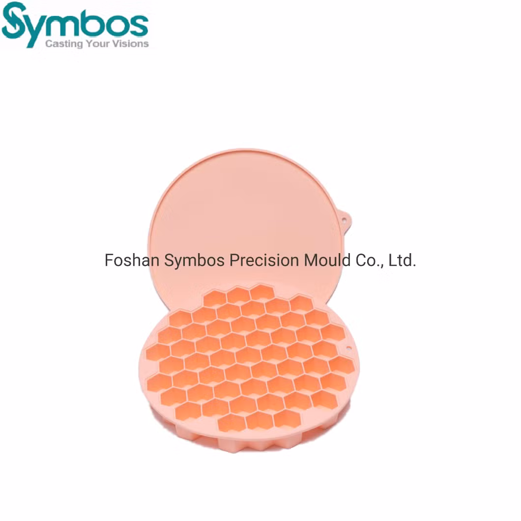 DIY Wholesale Custom Silicone Ice Cube Trays Whiskey Rose Ice Ball Maker Mold with Lid
