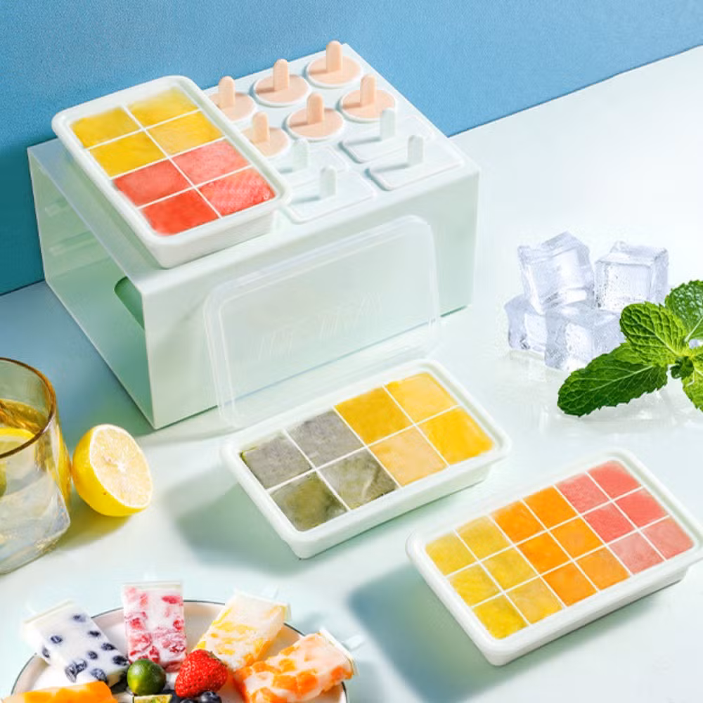 Ice Cube Tray with Popsicle Molds Bl27772