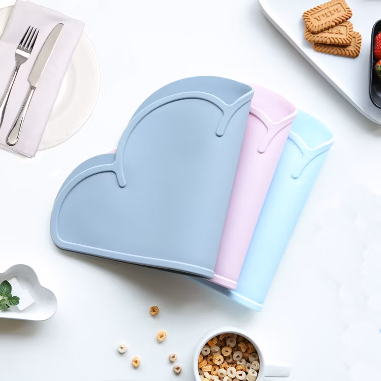 Nordic Style Cloud Shape Silicone Place Mat Easy to Clean Table Mat