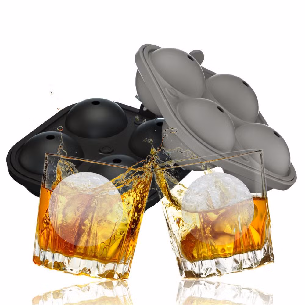 Ice Cube Tray Silicone Maker Round Ball Mi27012