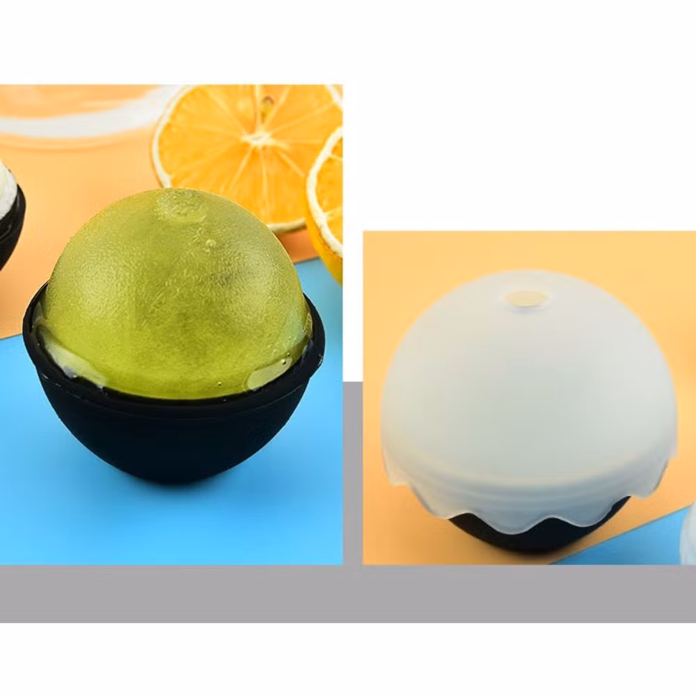 Ice-Cube Ball Brick Maker Tray Round Plastic Mold Bakeware Mi24559