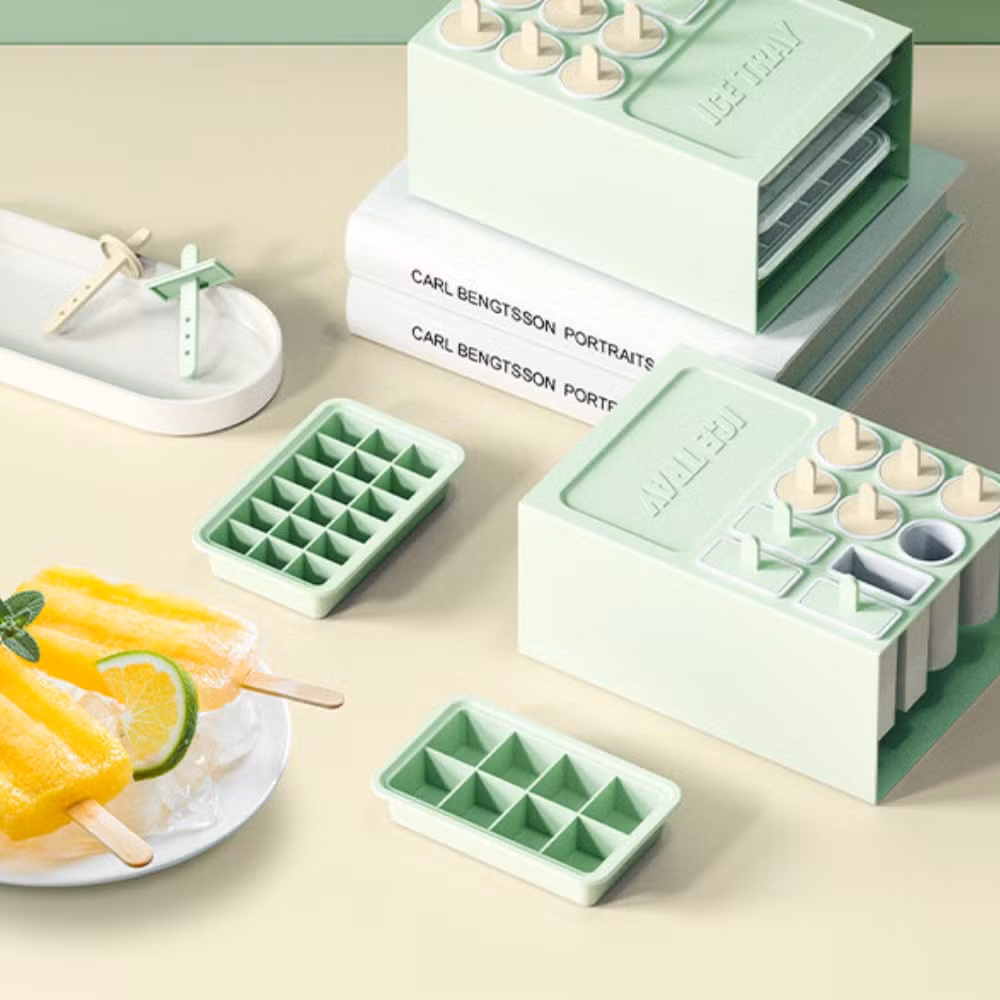Ice Cube Tray with Popsicle Molds Bl27772