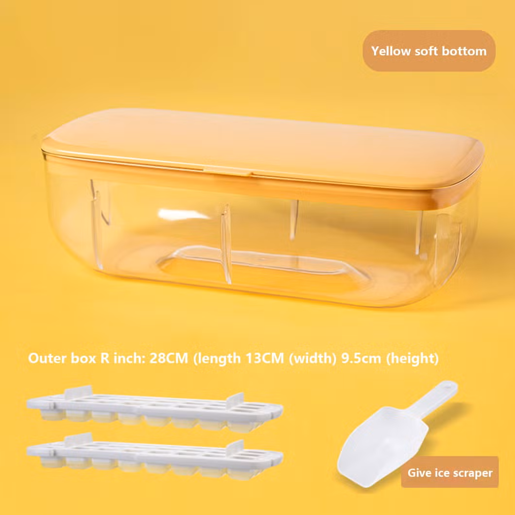 Auto Ice Cube Tray with Container for Cocktail Whiskey Bar Kitchen Tools
