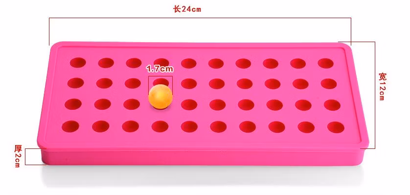 Custom Logo 40 Cavity Round Ice Ball Mold Decorating Tools