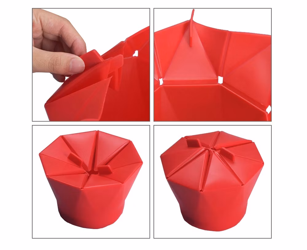 DIY Microwave Popcorn Container Silicone Popcorn Popper Bucket Bowl Box