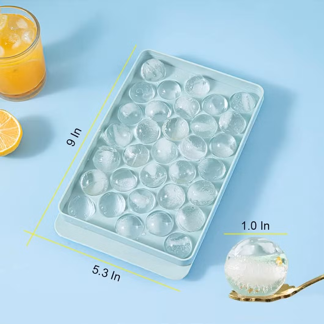 Rubber Silicone Mold Colors Whiskey Block Non-Stick Ice-Cube Ball Maker Honeycomb Tray