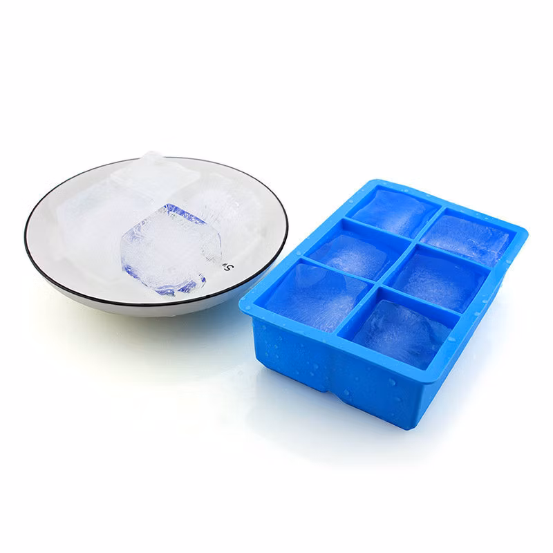 Silicone Ice Cube Trays-Ideal for Whiskey, Cocktails, Soups, Baby Food and Frozen Treats - Flexible and BPA Free Esg11375
