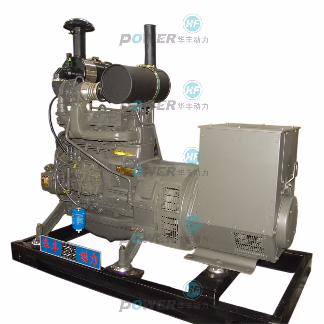 4N100 50kw 62.5kVA for Boat Yacht 50Hz 1500rpm Water Cool Diesel Marine Generator