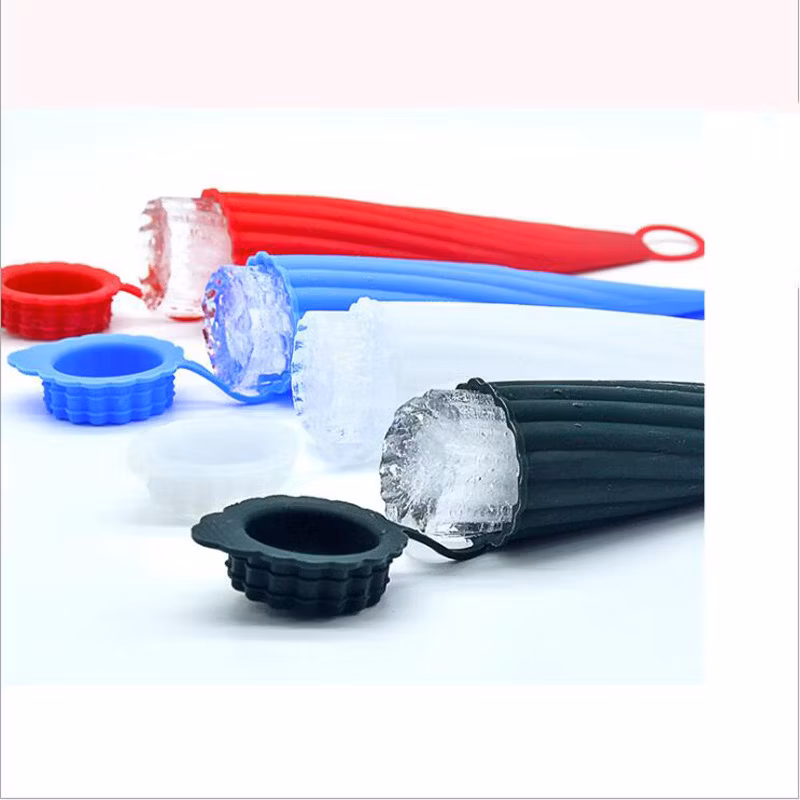 Ice Popsicle Maker Mould, Reusable Silicone Ice Cream Ice Pop Easy Maker Mold with Food Grade Lid Ice Lolly DIY Molder Wbb15646