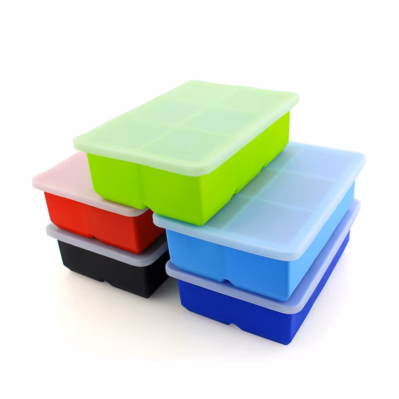 Silicone Ice Cube Trays-Ideal for Whiskey, Cocktails, Soups, Baby Food and Frozen Treats - Flexible and BPA Free Esg11375
