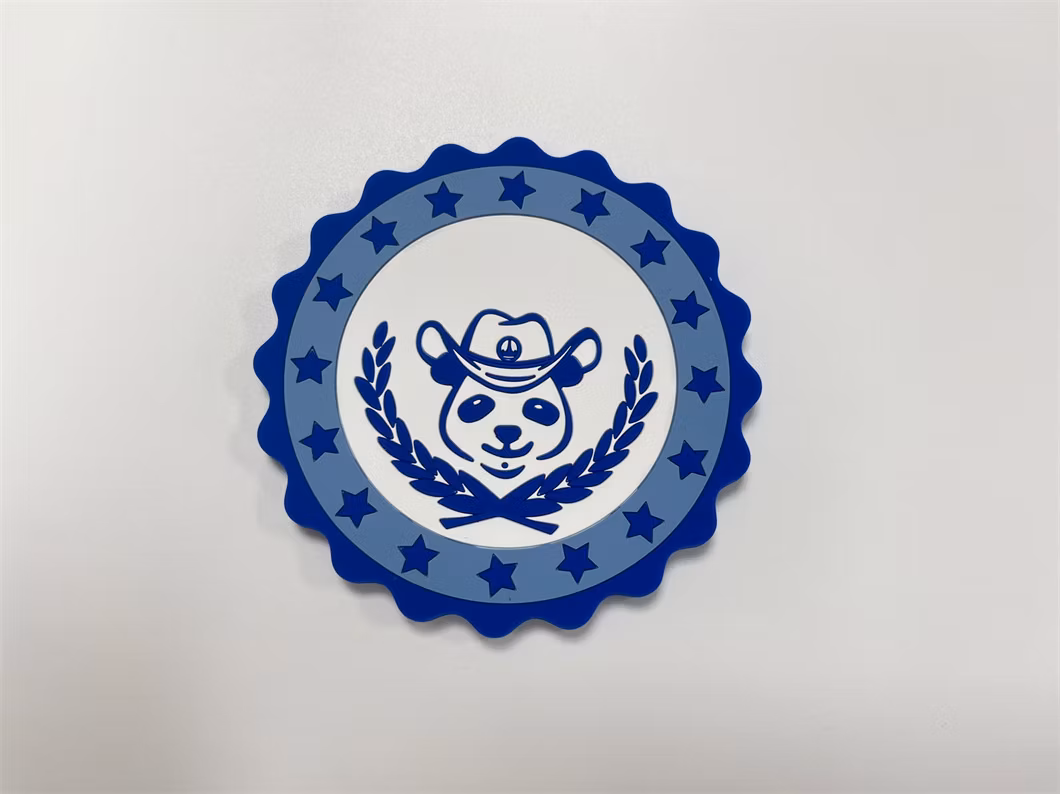 Promotional Gifts Blank Custom Logo Rubber Silicone Cup Holder Coaster for Drinks
