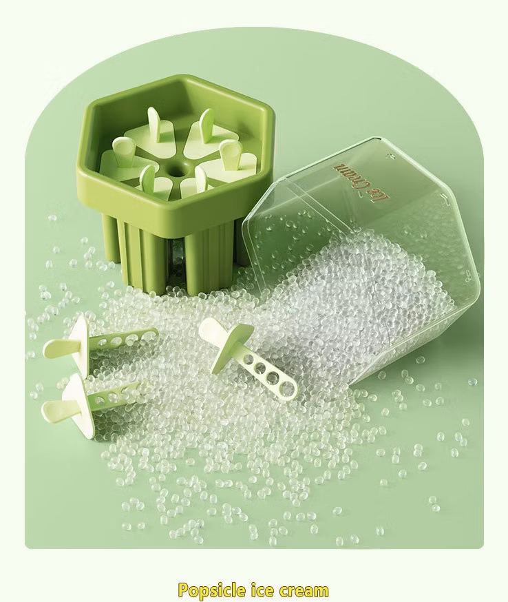 Homemade Popsicle Ice Cream Mold Ice Cream Popsicle Cheese Stick Ice Cube Ice Bucket Easy to Release Ice Tray