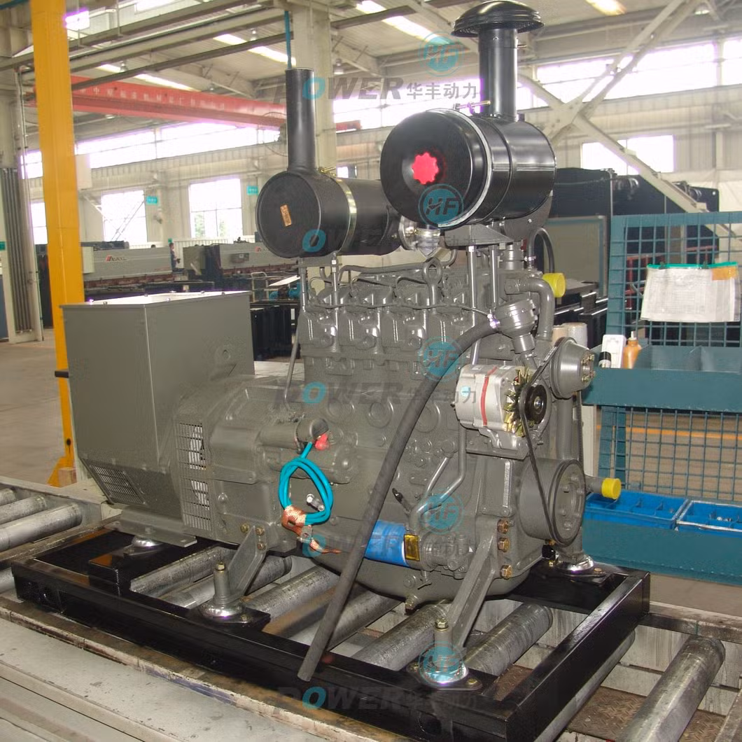 4N100 50kw 62.5kVA for Boat Yacht 50Hz 1500rpm Water Cool Diesel Marine Generator