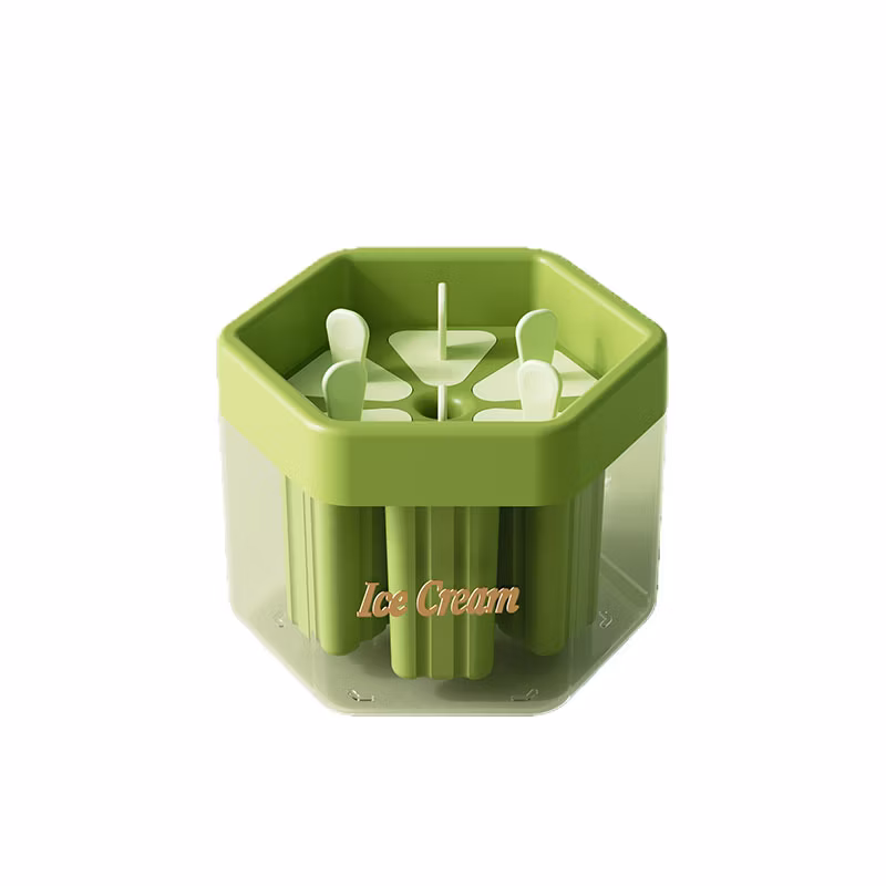 Homemade Popsicle Ice Cream Mold Ice Cream Popsicle Cheese Stick Ice Cube Ice Bucket Easy to Release Ice Tray