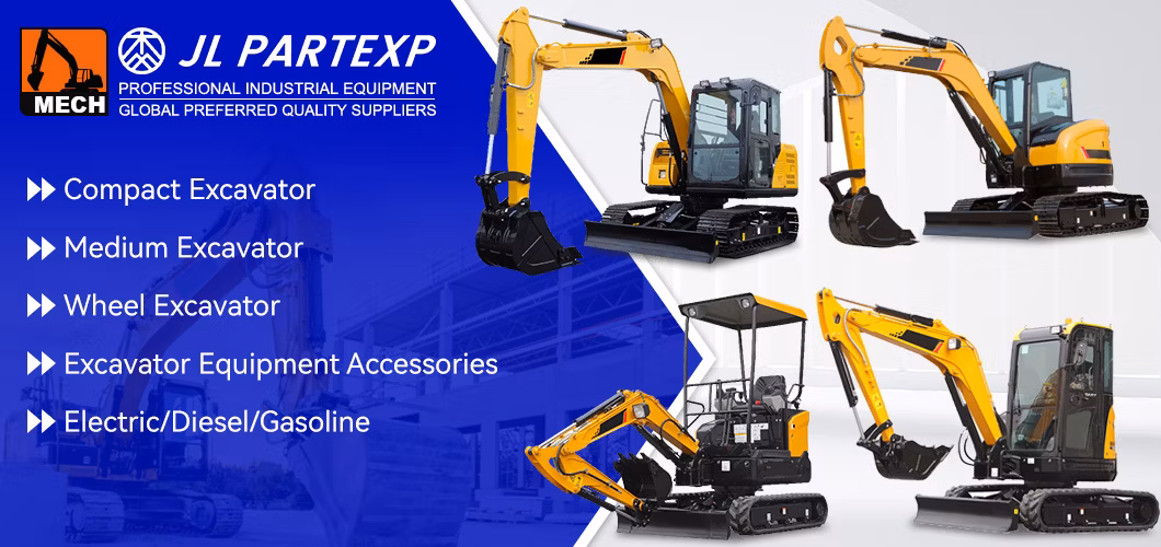 1.8/2 Ton China Cheap Price Excavatrice Tree Cutter for Excavator Amphibious Excavator Track Chain