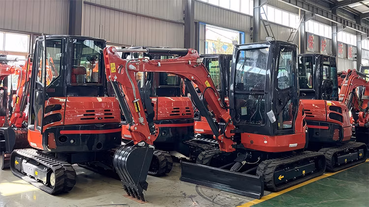 Free Shipping Factory Price Mini Excavator 3.5 Ton EPA Farm Used New Crawler Digger Japan Engine Engine Small Excavators 1 Ton 2 Ton Machine