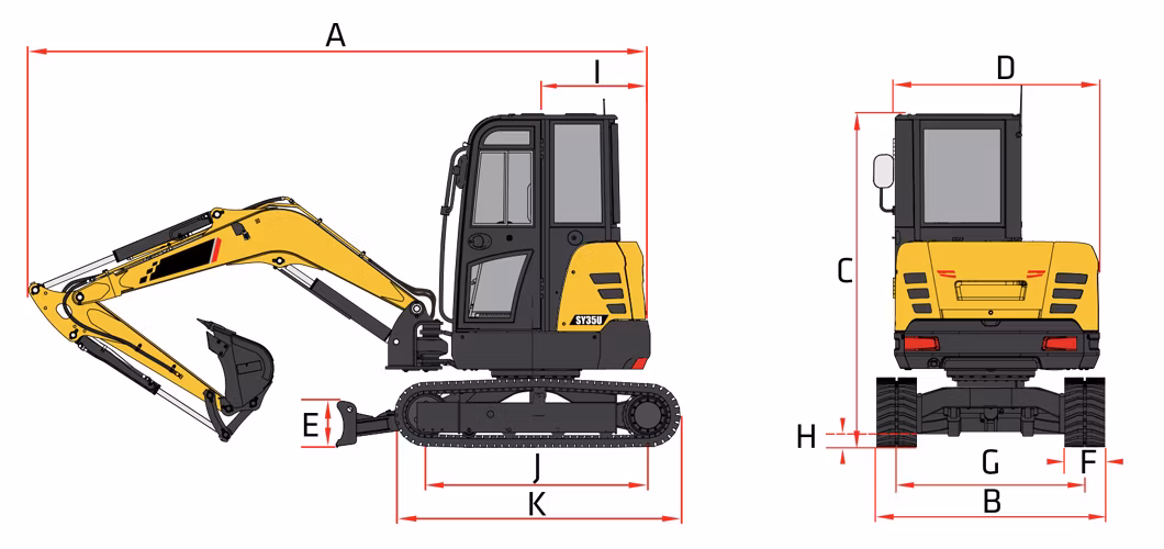 Farm Forestry Landscape Agricultural Orchard Garden Tree Sheer Brush-Cutter Flail Mower Rush Hydraulic Grass Cutter Blade Attachment Mini Excavator Digger
