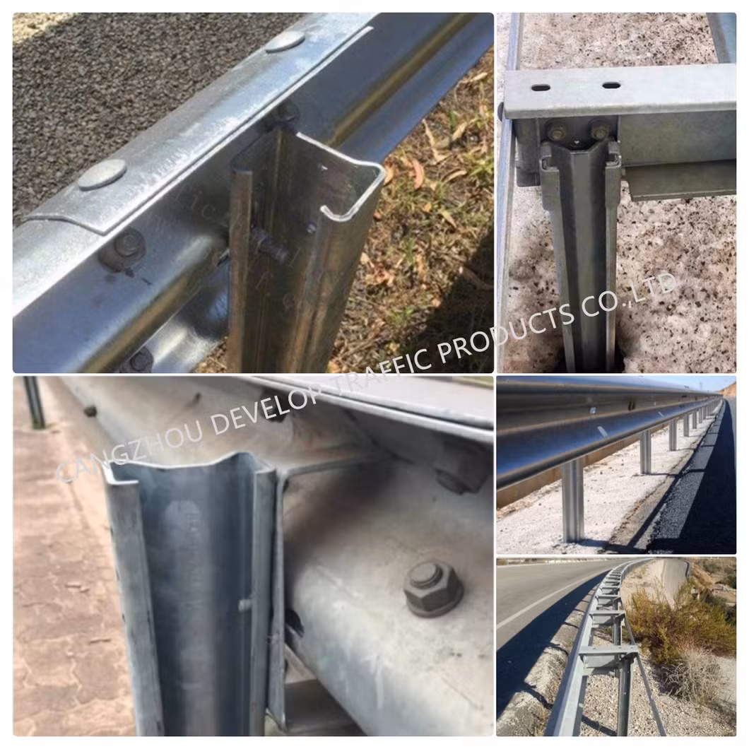 Sigma Post Hot Dipped Galvanized Steel Highway Post for Roadway Application Traffic Barriers Category
