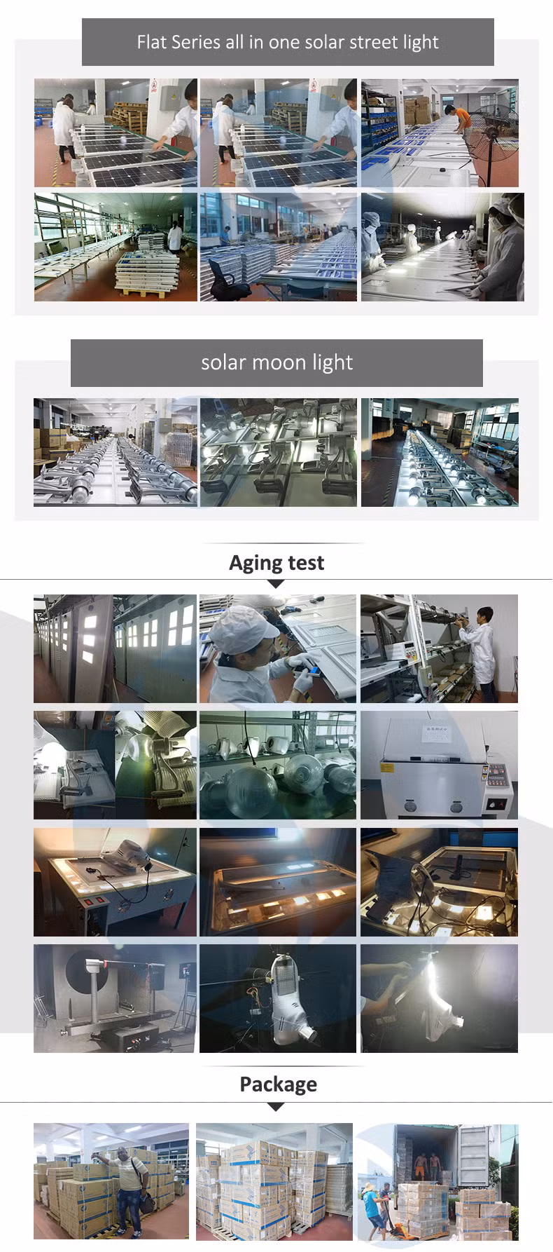 40W Integrated Smart Sensor Garden Solar Power LED Light Outdoor Street Lamp Lighting