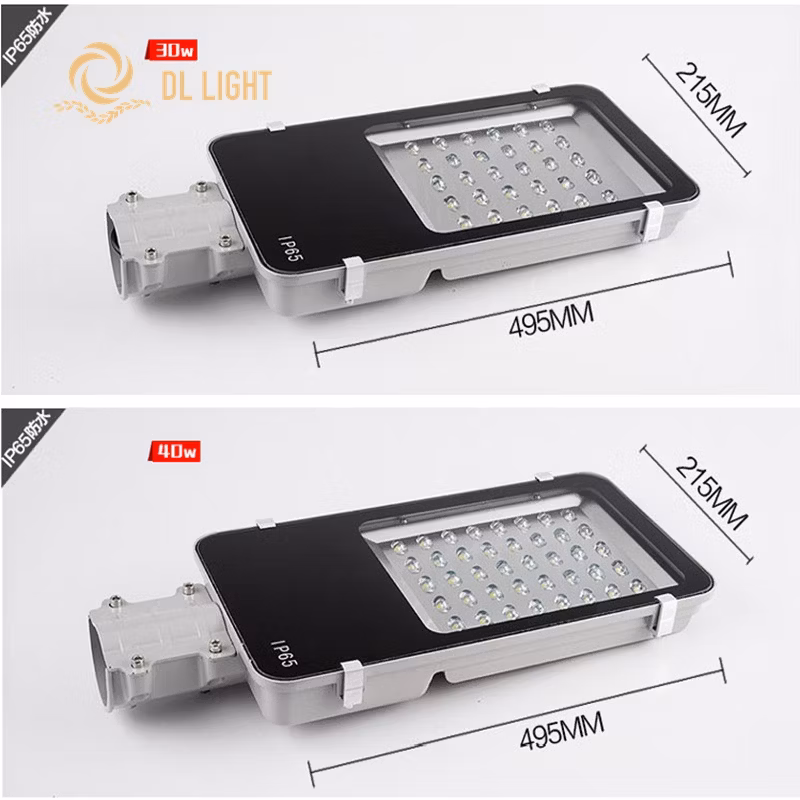 AC85-265V CE RoHS 30W 40W 50W 60W 80W 100W 120W SMD Waterproof IP65 Outdoor LED Street Light Lamp