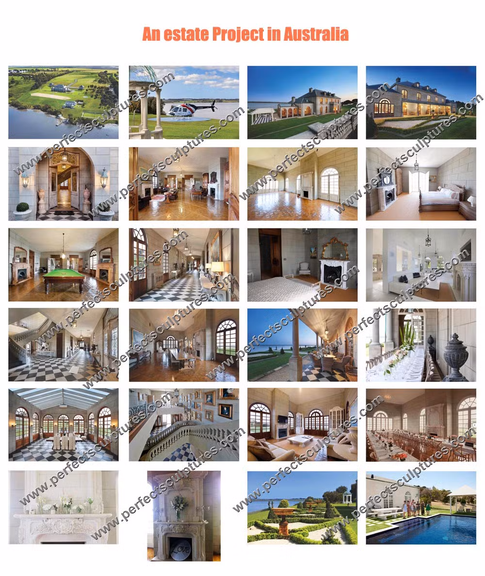 Beautiful Decorative Stone Wedding Columns Pillars (QCM122)