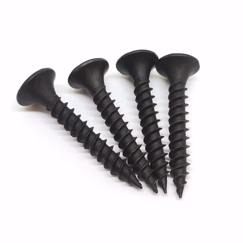 Bugle Head Black Coarse Thread Drywall Screws Coarse Thread Drywall Tornillos