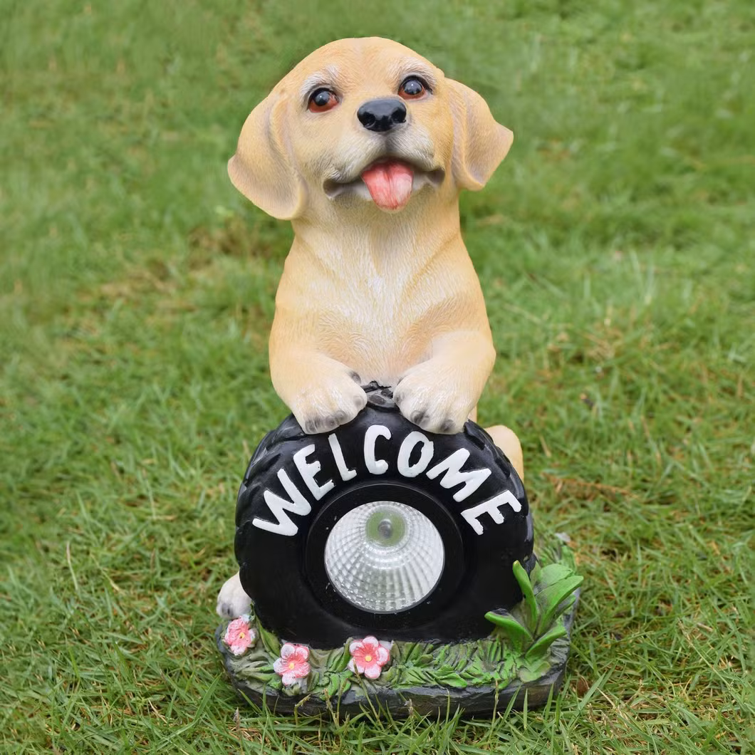 Wholesale Hot Selling Garden Decor - Waterproof Gnomes Garden Decorations, Funny Statues with Solar Light