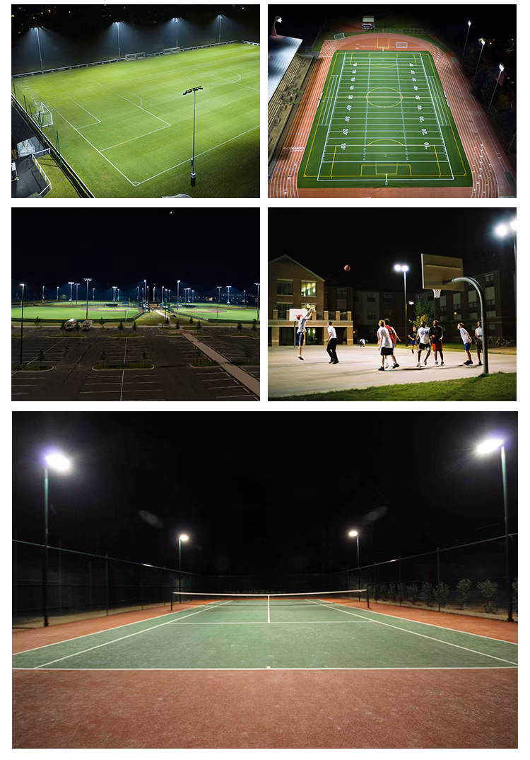 15m 20m 25m 30m Round High Mast Light Sports Stadium Fixtures Lighting LED Flood Lights