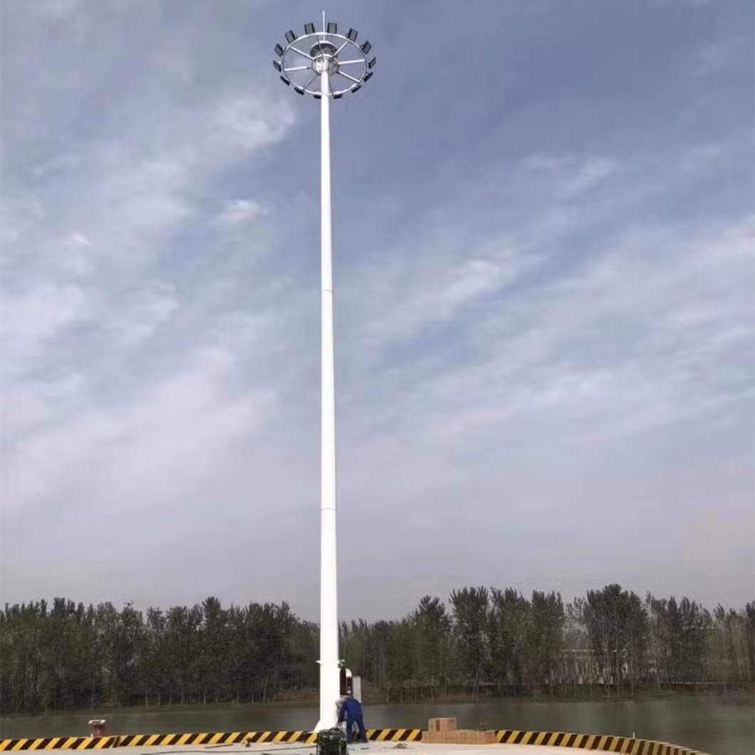 2024 Waterproof High Power LED Street Lighting High Mast Pole