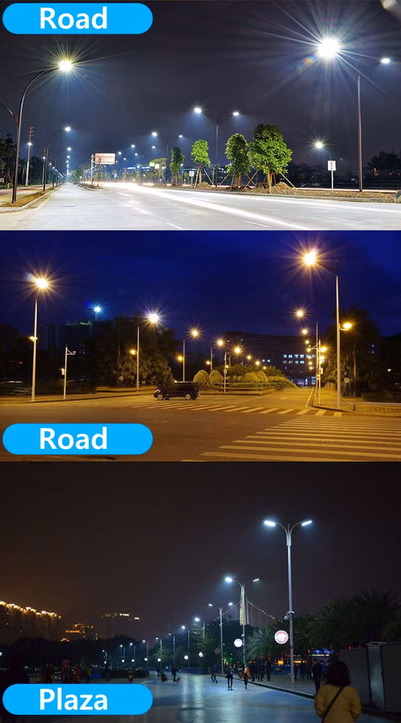 Light Messenger High Bright Solar LED Street Solar Light 50W 100W 200W 300W Split Lamp Post Best Outdoor Garden Powered LED Solar Street Lighting