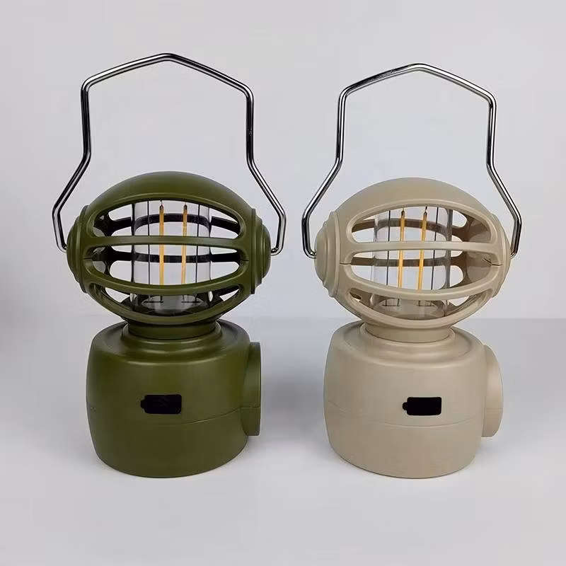 2024 New Design Light Hiking Garden Yard Camping Type-C Rechargeable LED Mini Camping Lantern