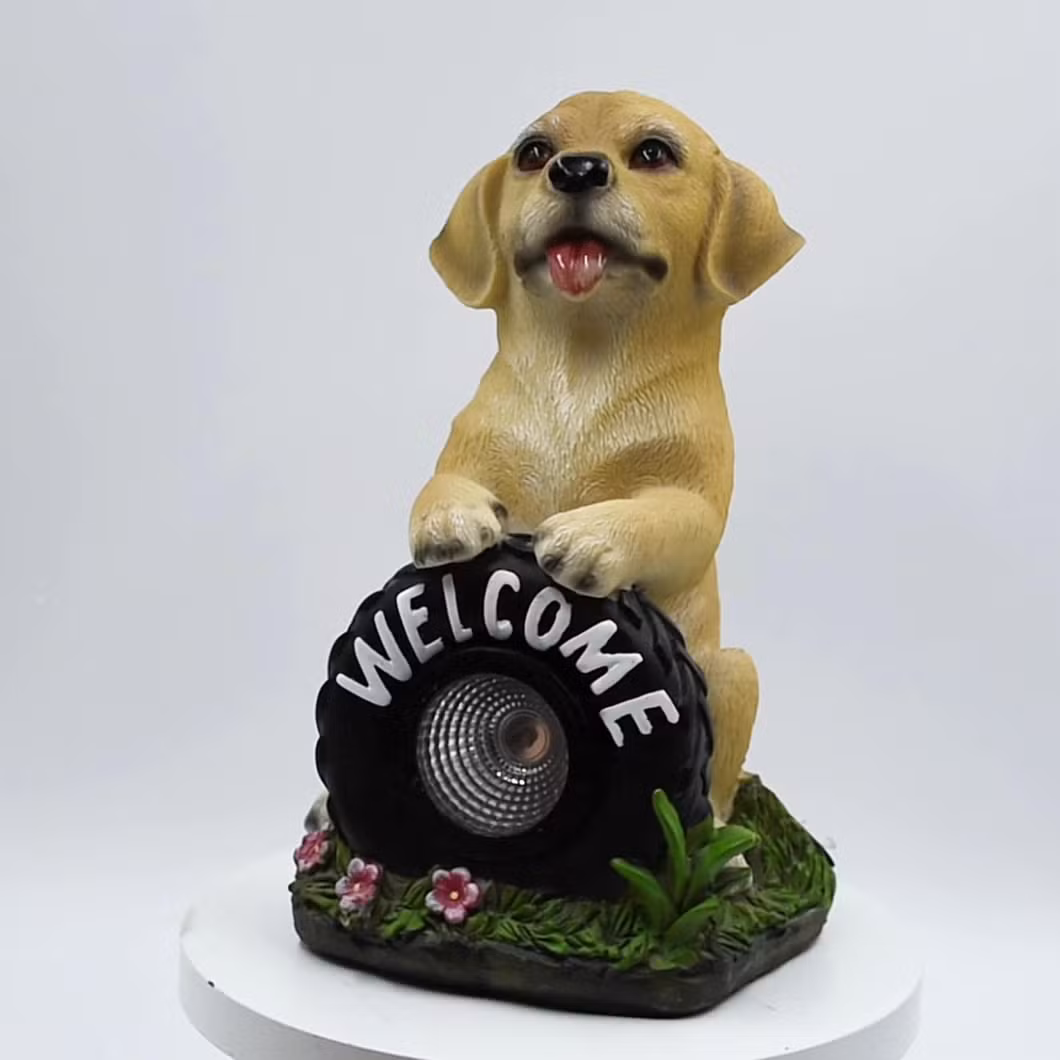 Wholesale Hot Selling Garden Decor - Waterproof Gnomes Garden Decorations, Funny Statues with Solar Light