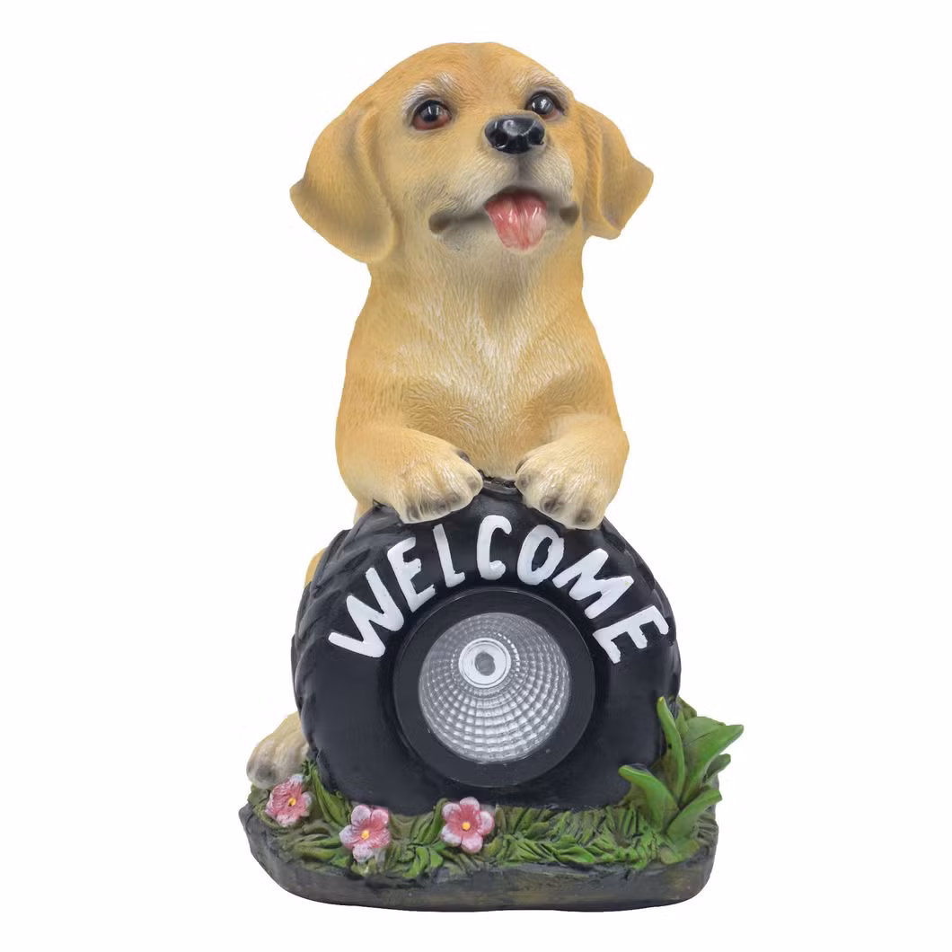 Wholesale Hot Selling Garden Decor - Waterproof Gnomes Garden Decorations, Funny Statues with Solar Light
